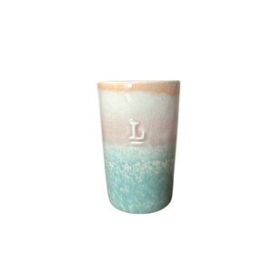 Anthropologie Wanda Monogram "L" Tumbler